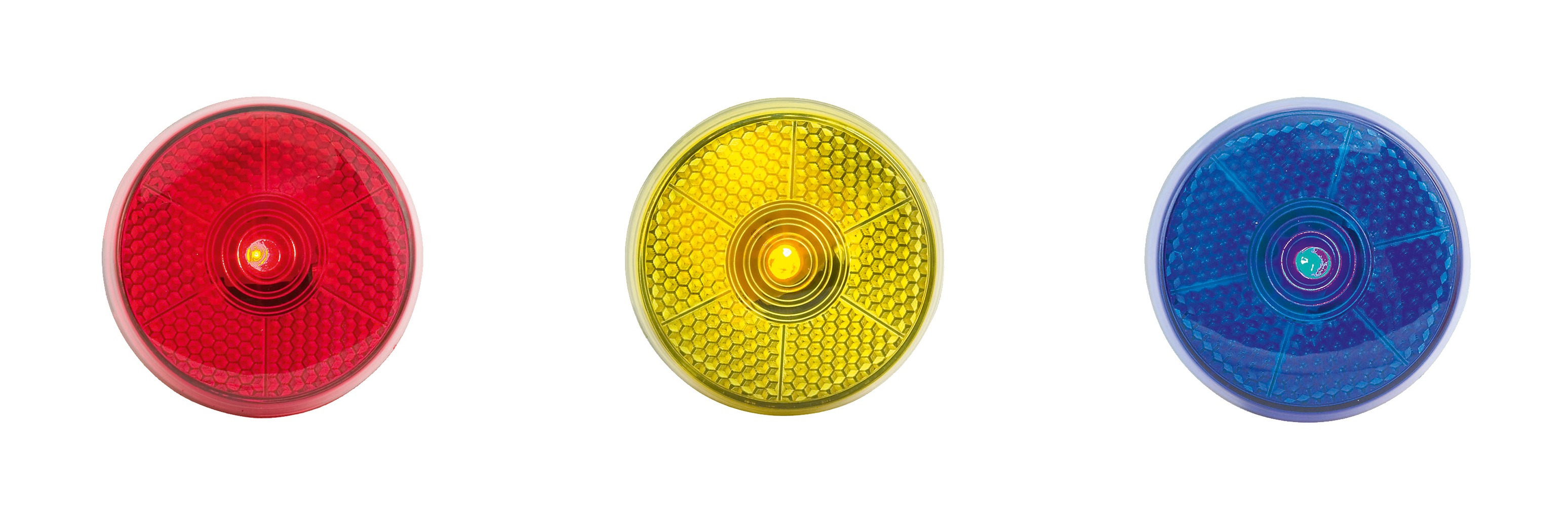 Luz Seguridad Flash AMARILLO