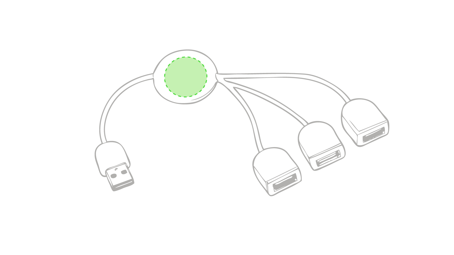 Puerto USB Pod