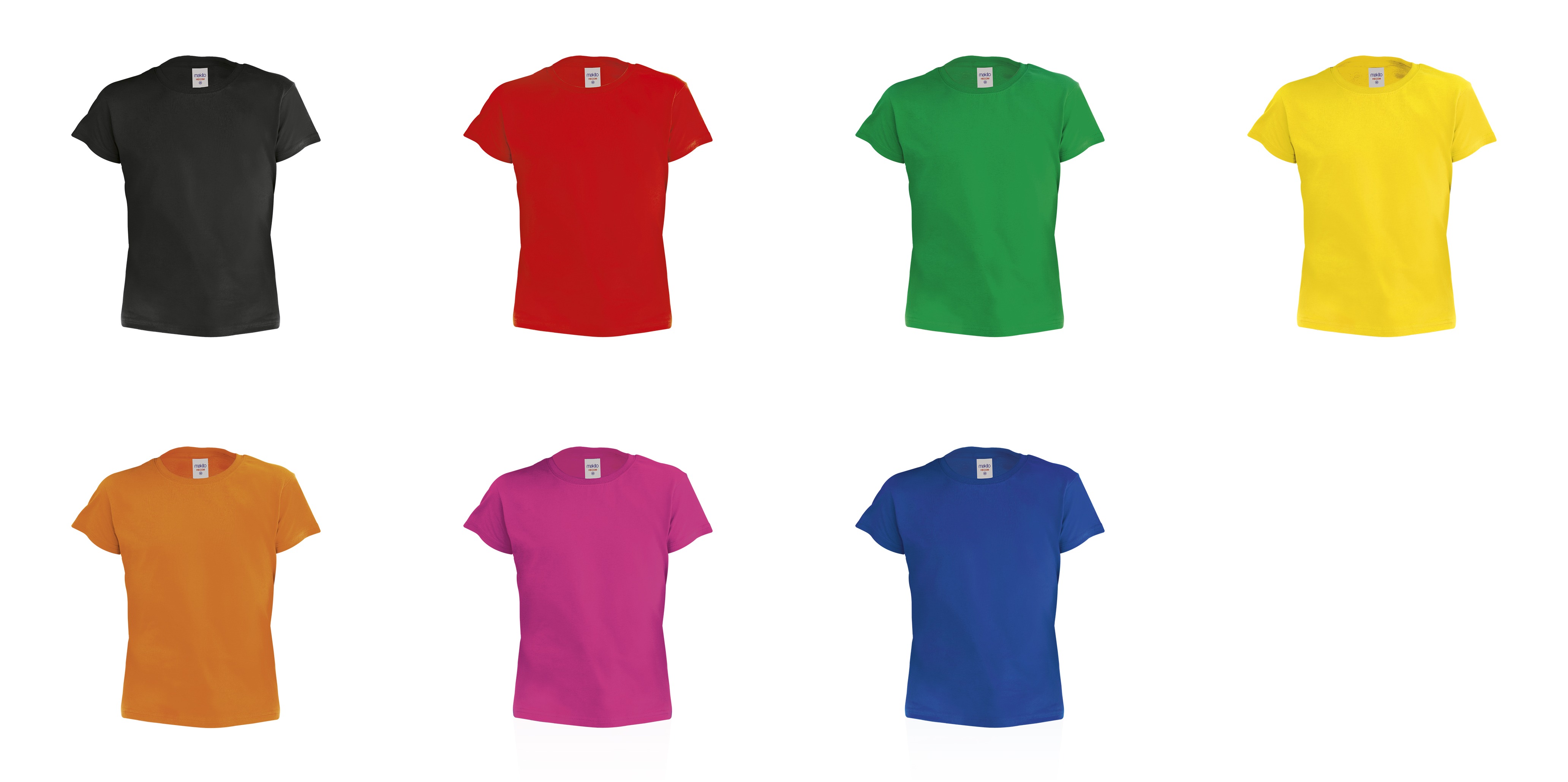 Camiseta Niño Color Hecom FUCSIA