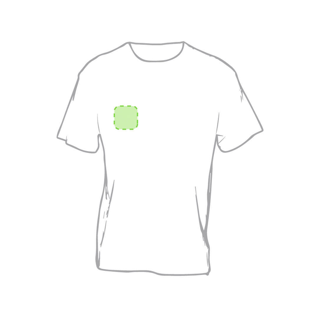Erwachsene Weiß T-Shirt Hecom