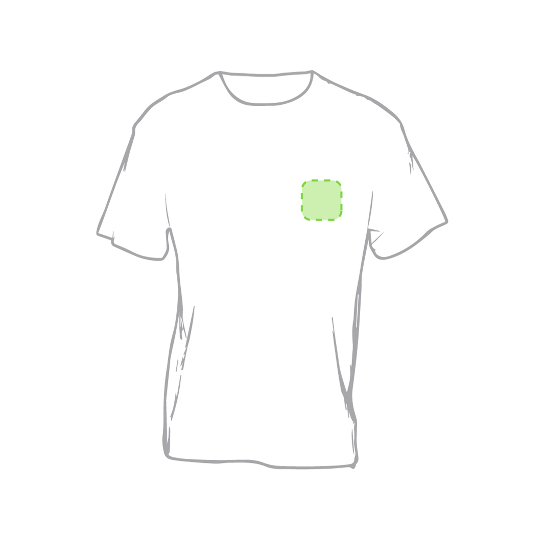 Erwachsene Weiß T-Shirt Hecom