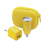 Set Carregador USB Canox AMARELO