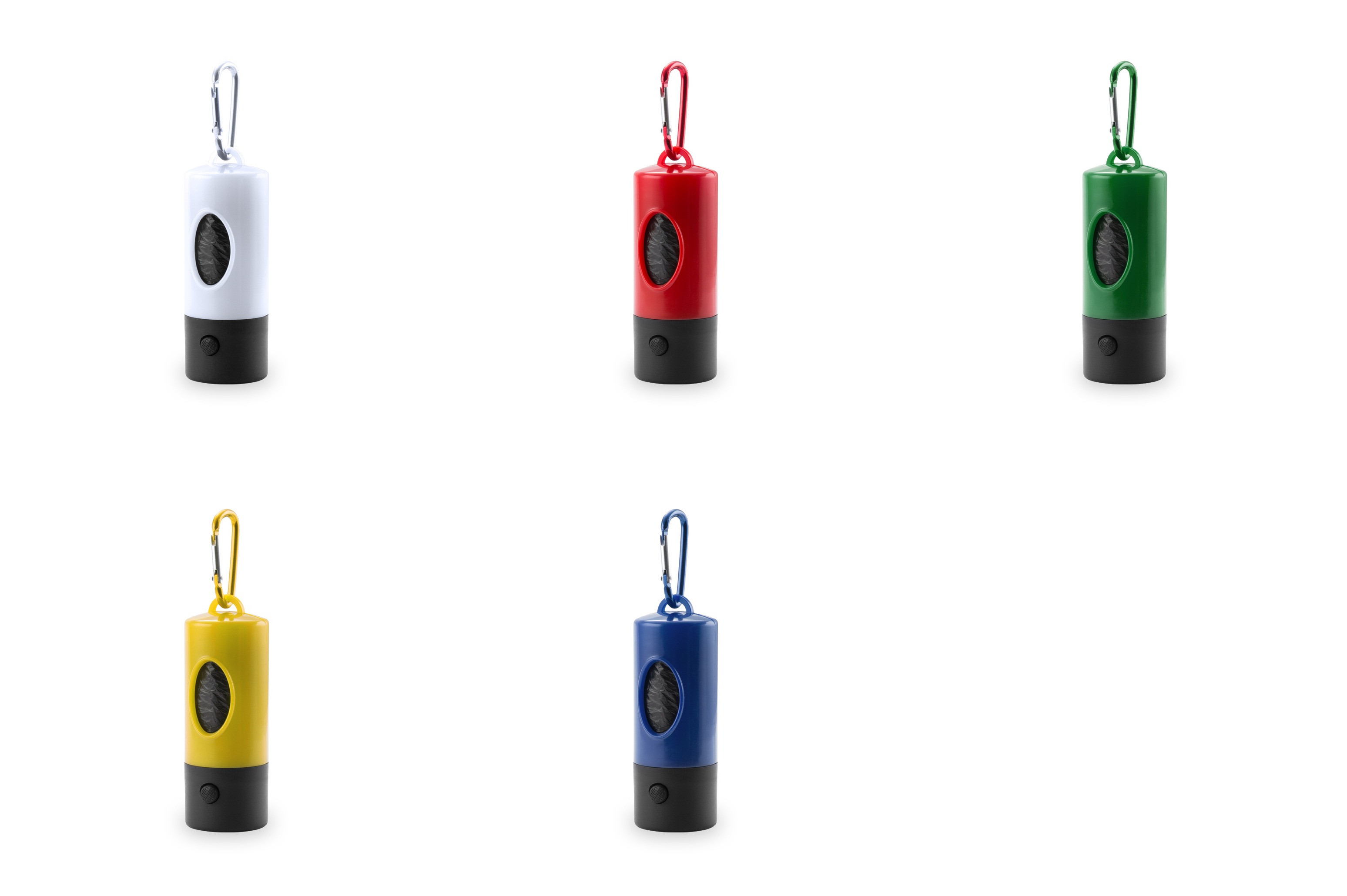 Dispensador Bolsas Muller AMARILLO
