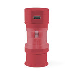 Adaptateur Prises Tribox JAUNE