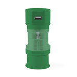Adaptateur Prises Tribox JAUNE
