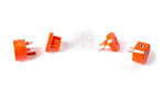 Adaptateur Prises Tribox JAUNE