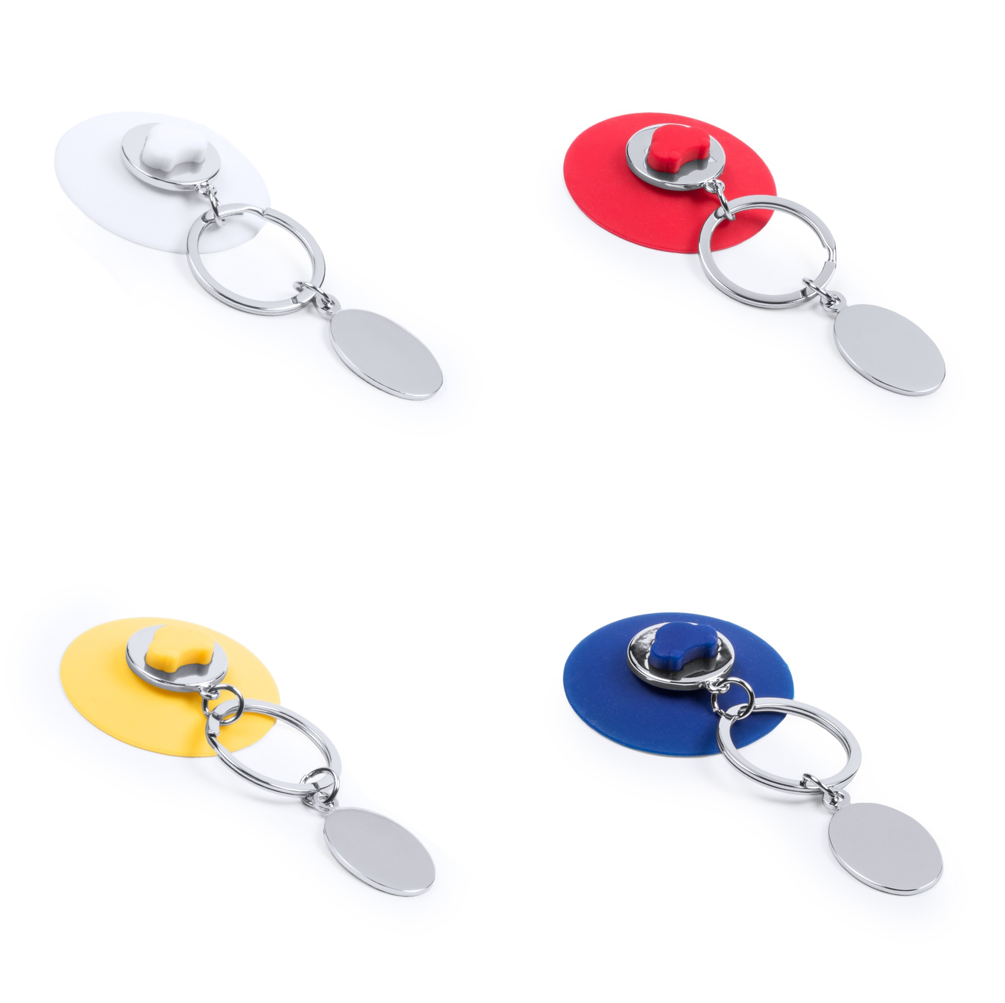 Llavero Moneda Coltax AMARILLO