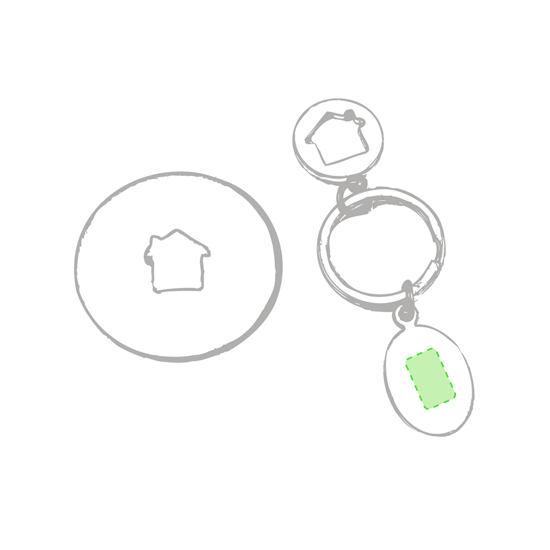 Llavero Moneda Halman