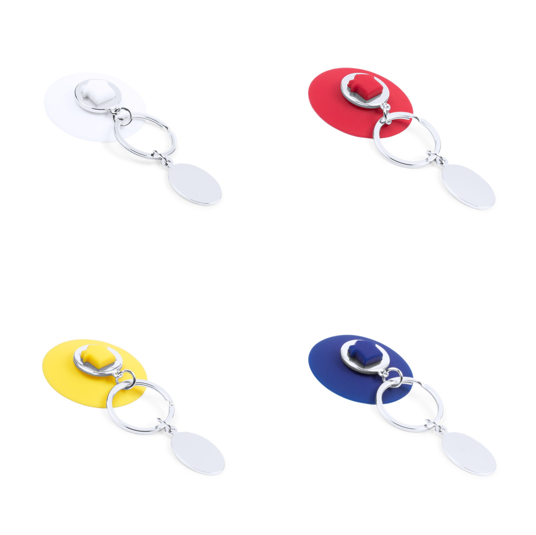 Llavero Moneda Halman AMARILLO