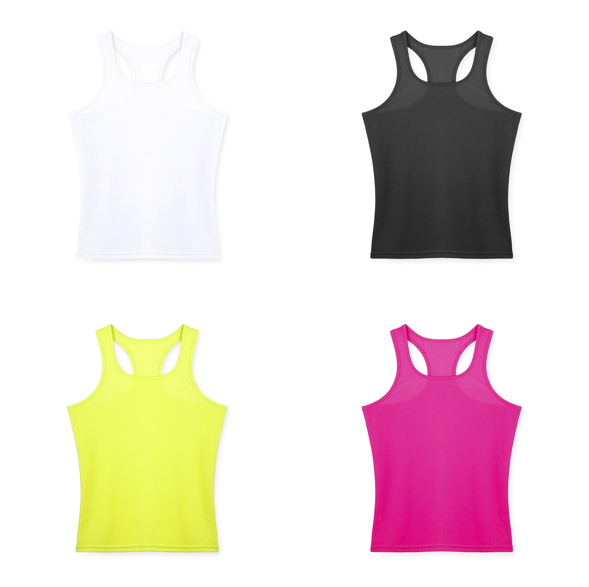 T-Shirt Donna Tecnic Lemery GIALLO FLUOR