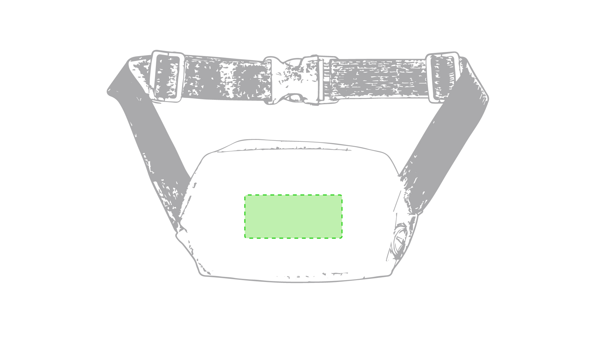 Race Number Holder Waistbag Rapik