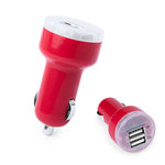 Cargador Coche USB Denom AMARILLO