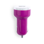 Cargador Coche USB Denom AMARILLO