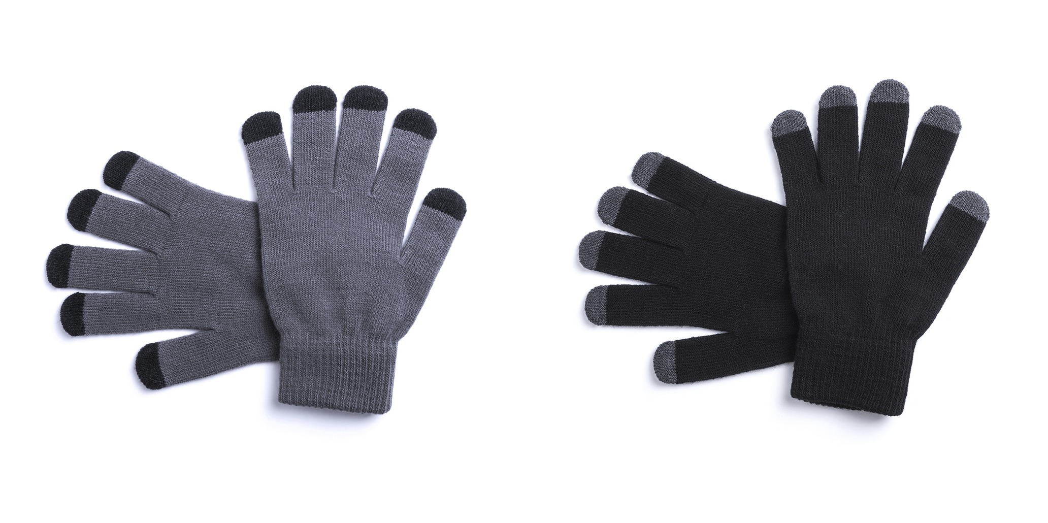 Guante Táctil Tellar NEGRO/GRIS