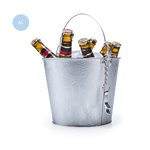 Cubo Blake PLATEADO
