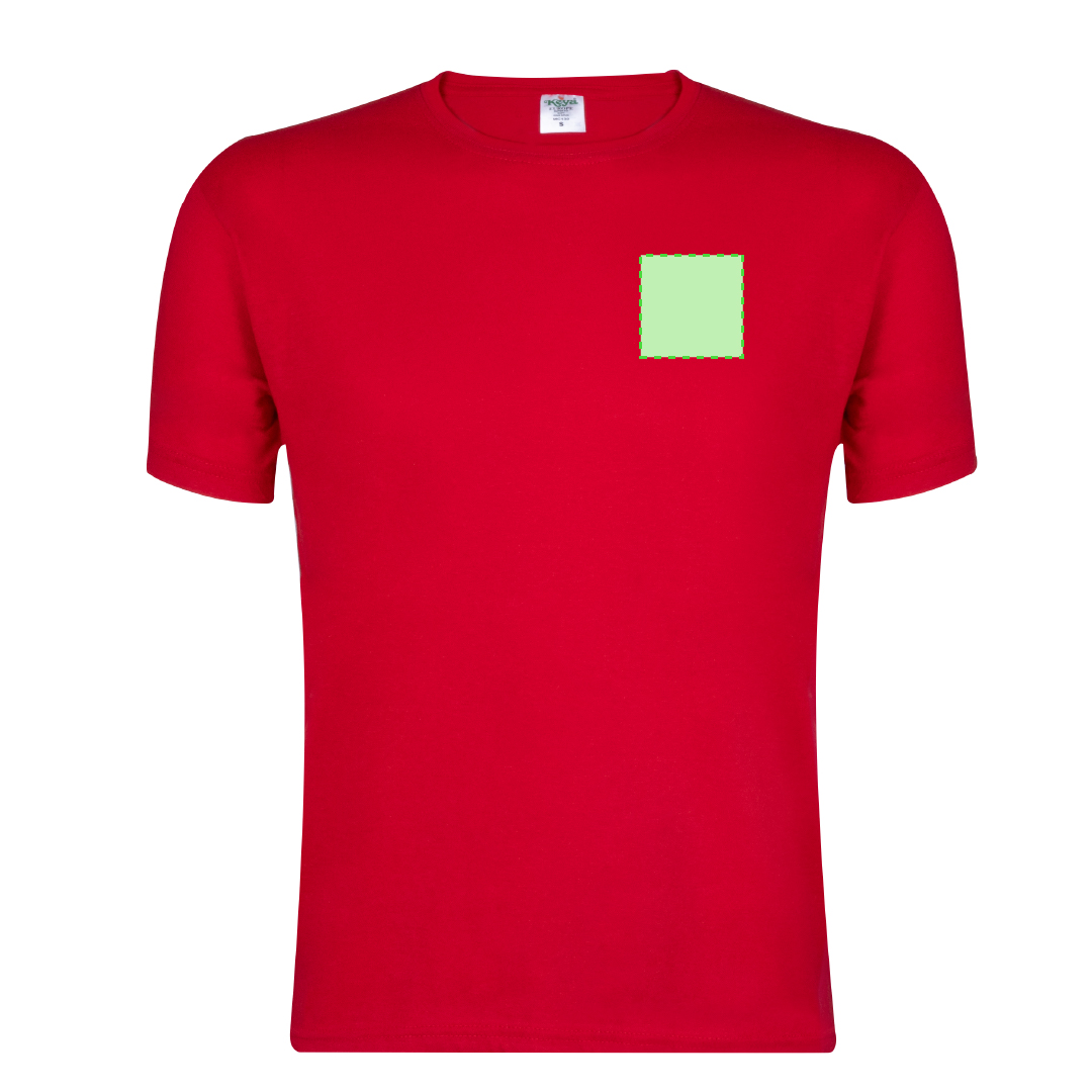 Volwassene Kleuren T-Shirt "keya" MC130
