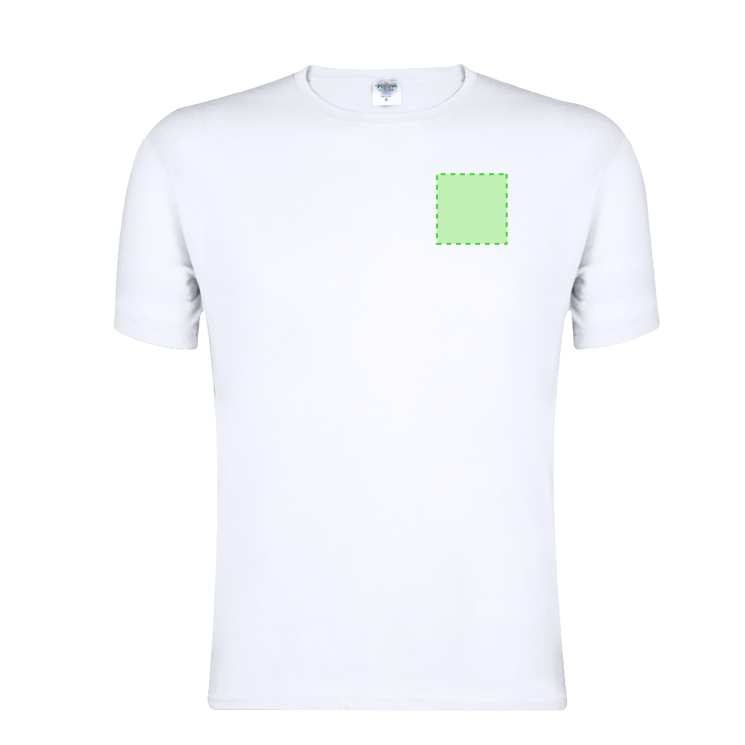 Camiseta Adulto Blanca "keya" MC130