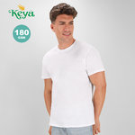 Volwassene Wit T-Shirt "keya" MC180 WIT