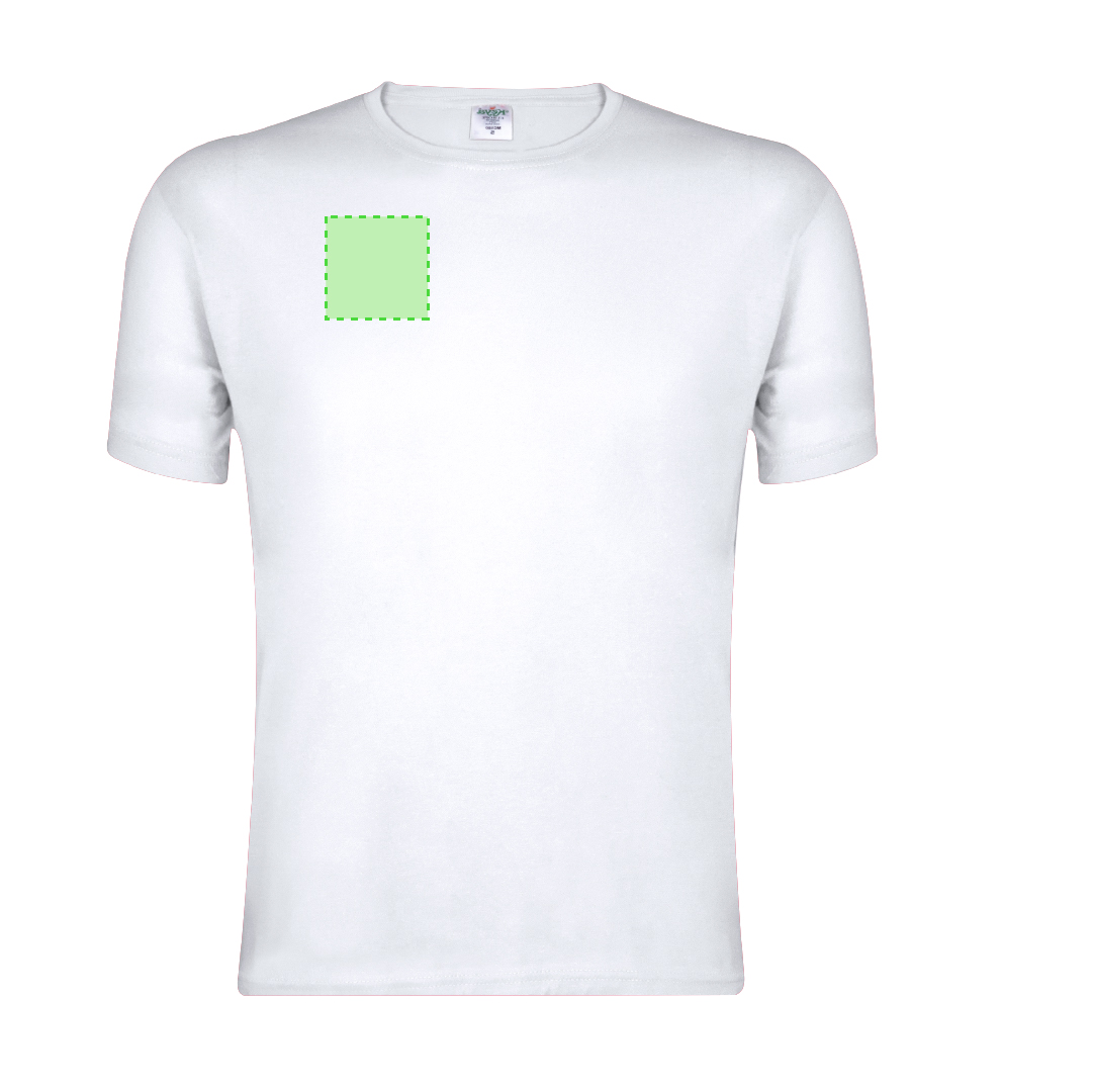 Volwassene Wit T-Shirt "keya" MC180