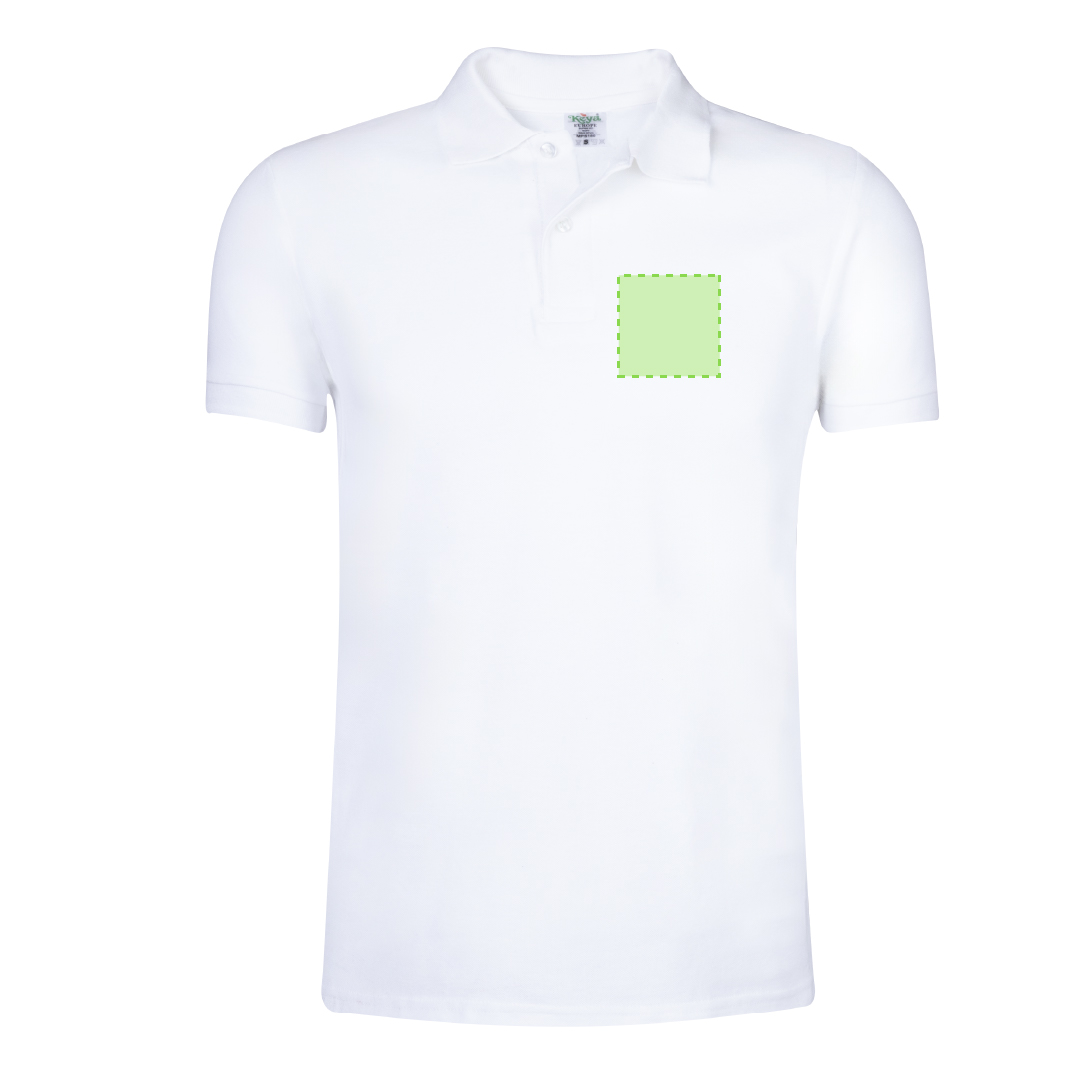 Polo Adulto Branco "keya" MPS180
