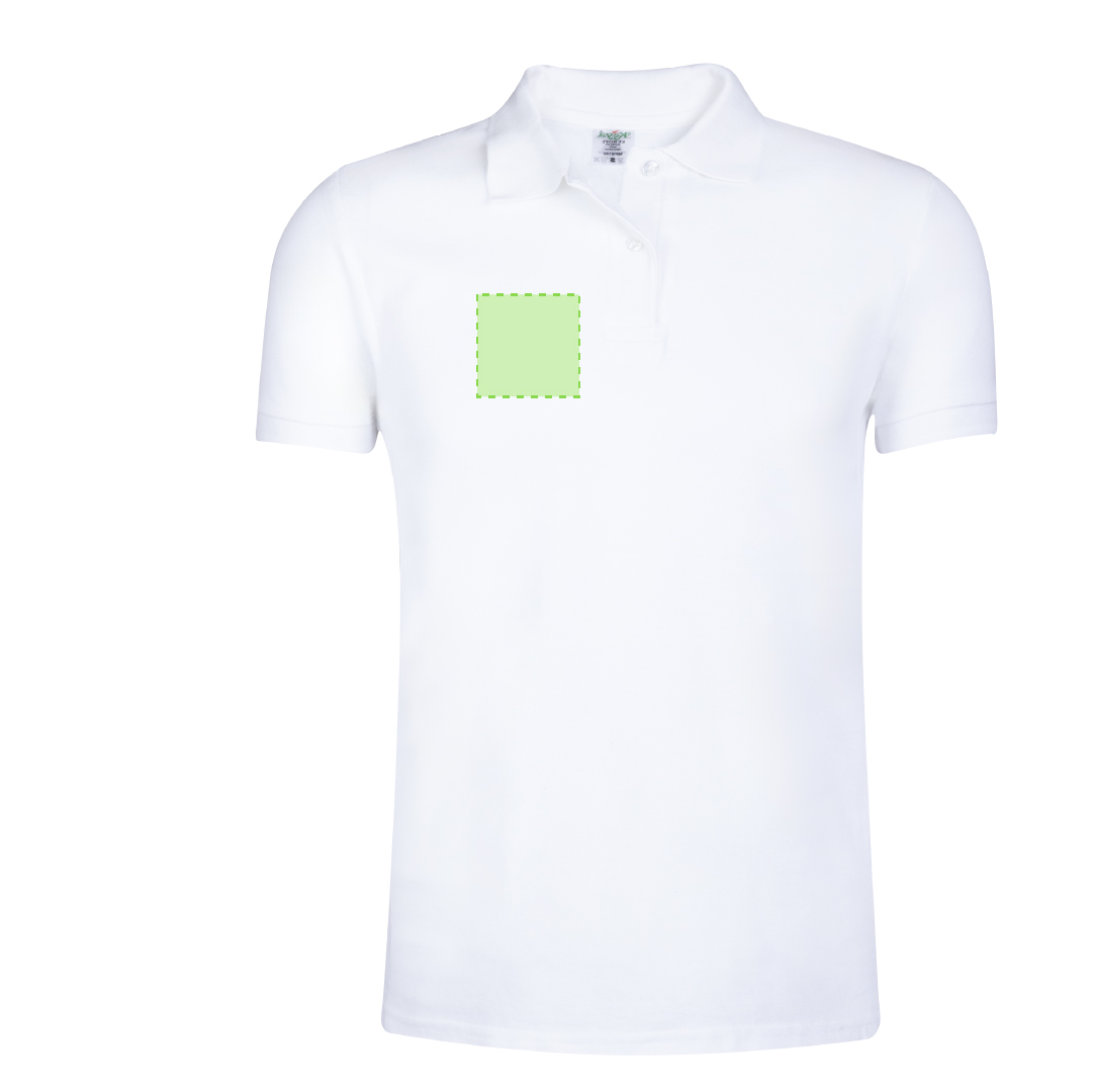 Polo Adulto Branco "keya" MPS180