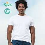 Camiseta Adulto Blanca "keya" MC180-OE BLANCO
