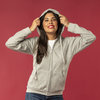 Sudadera Adulto Capucha + Cremallera "keya" SWZ280 MARINO OSCURO