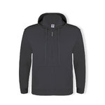 Sudadera Adulto Capucha + Cremallera "keya" SWZ280 MARINO OSCURO