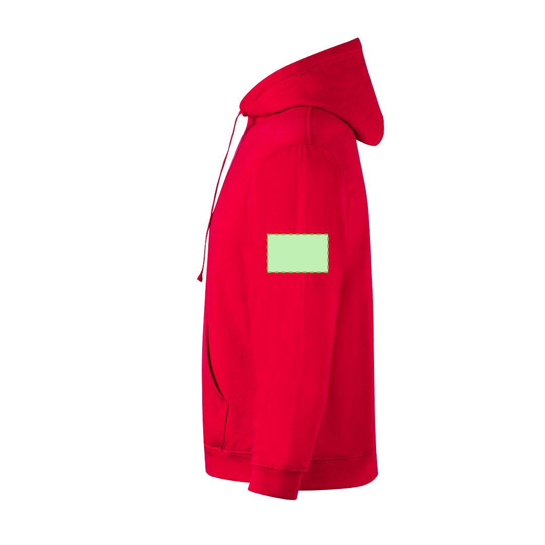Sudadera Adulto Capucha + Cremallera "keya" SWZ280