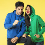 Felpa con Cappuccio Adulto "keya" SWP280 VERDE