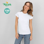 T-Shirt Donna Bianca "keya" WCS150 BIANCO