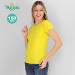 Camiseta Mujer Color "keya" WCS150 VERDE