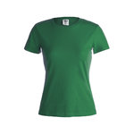 Camiseta Mujer Color "keya" WCS150 VERDE