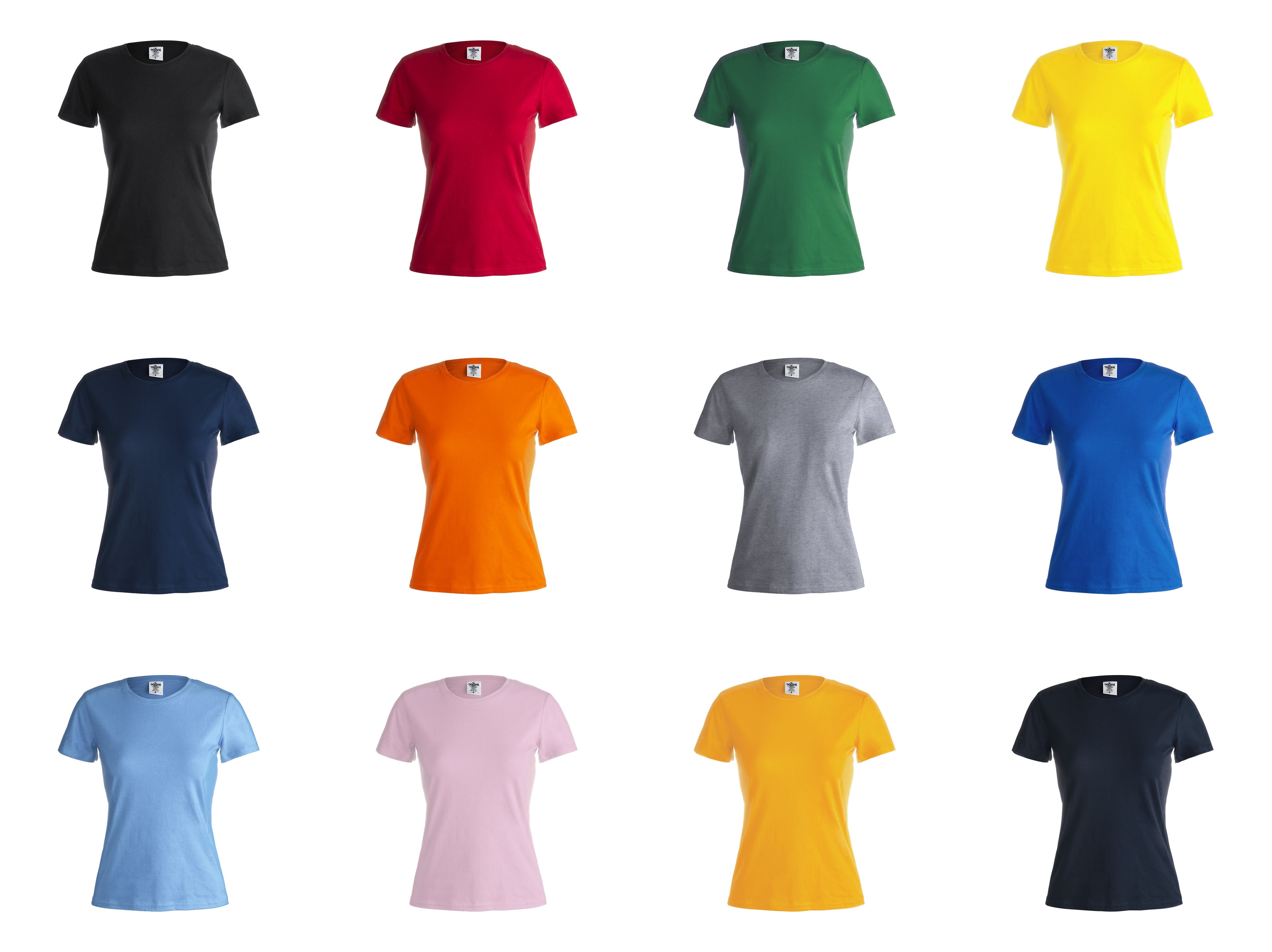 Camiseta Mujer Color "keya" WCS150 VERDE