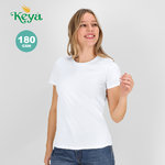 Camiseta Mujer Blanca "keya" WCS180 BLANCO