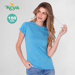 Camiseta Mujer Color "keya" WCS180 AMARILLO