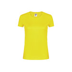 Camiseta Mujer Color "keya" WCS180 AMARILLO