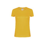 Camiseta Mujer Color "keya" WCS180 AMARILLO