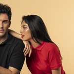 Polo Mujer Color "keya" WPS180 AZUL CLARO
