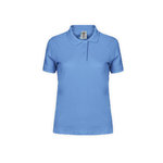 Polo Mujer Color "keya" WPS180 AZUL CLARO