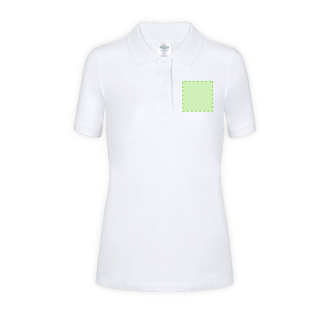 Polo Mujer Blanco "keya" WPS180