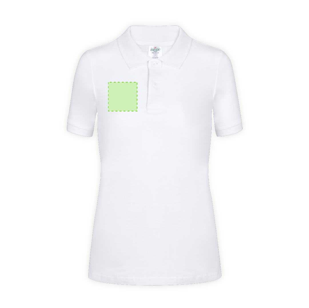 Polo Mujer Blanco "keya" WPS180