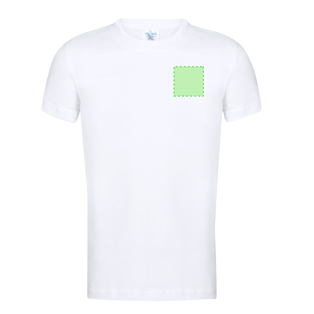 Camiseta Niño Blanca "keya" YC150