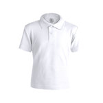 Polo Niño Blanco "keya" YPS180 BLANCO