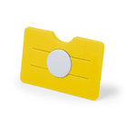 Tarjetero Soporte Tisson AMARILLO