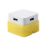 Puerto USB Dix AMARILLO