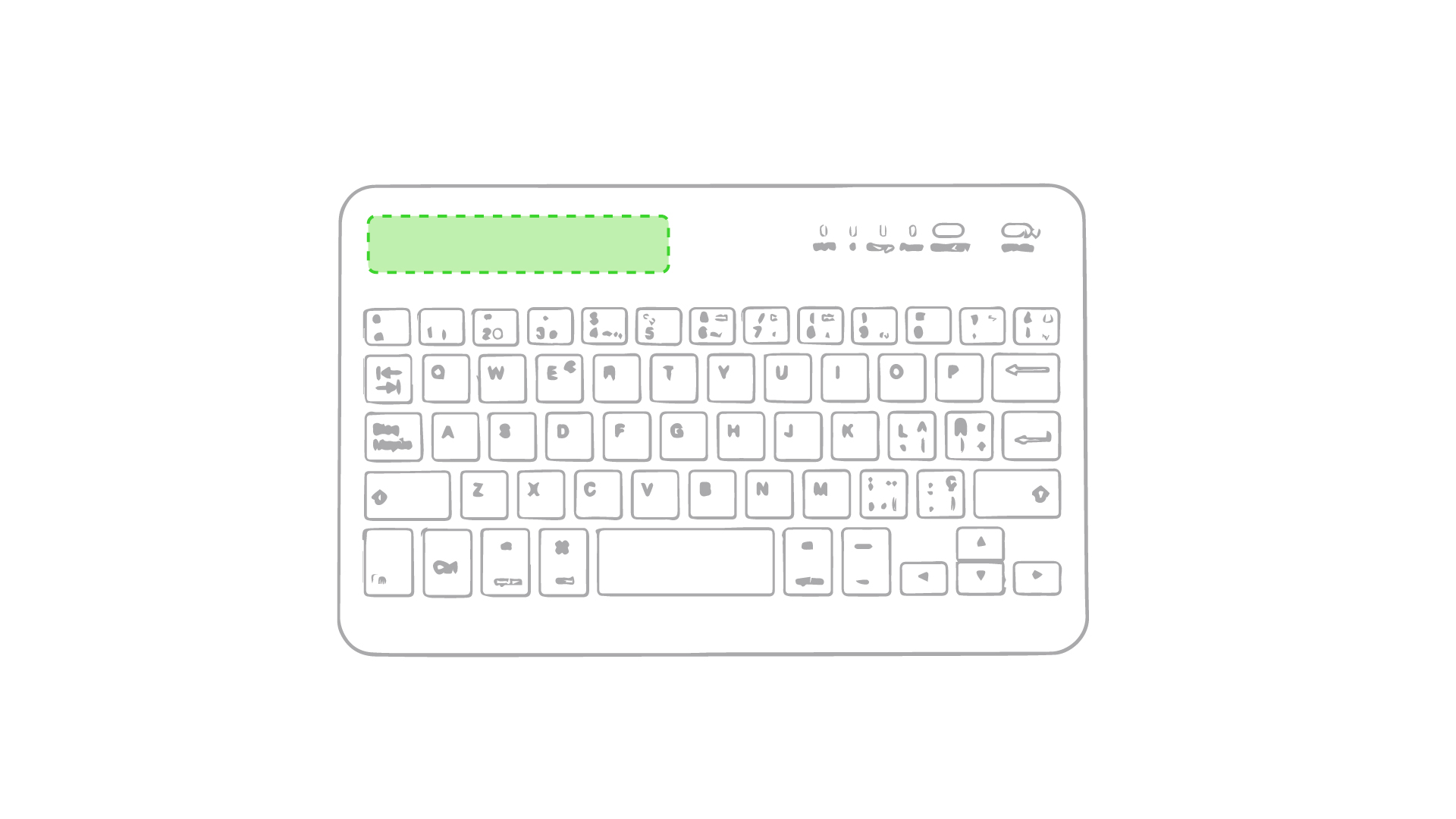 Teclado Volks