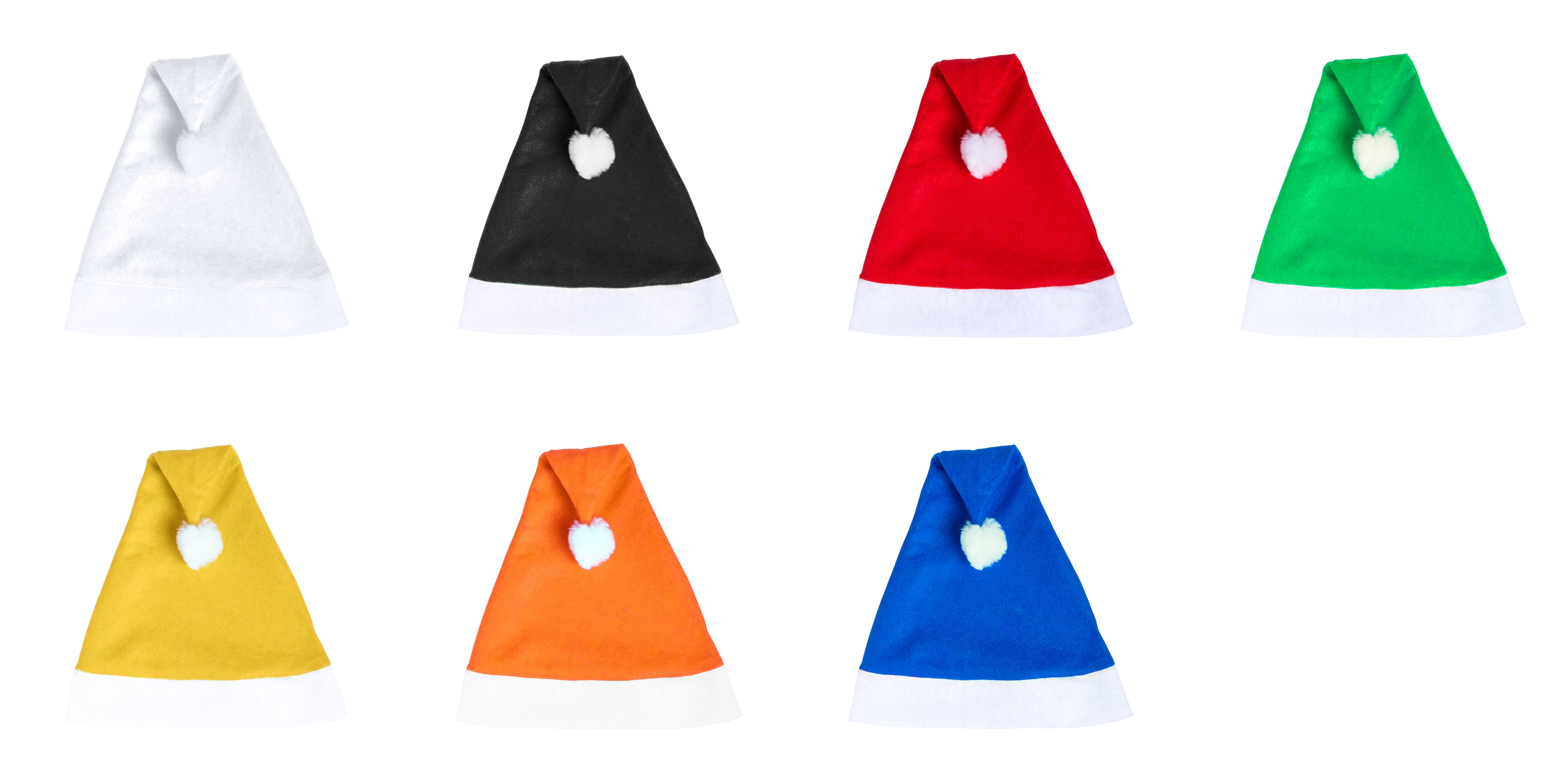 Gorro Papa Noel AMARILLO
