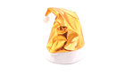 Gorro Papa Noel Shiny DORADO