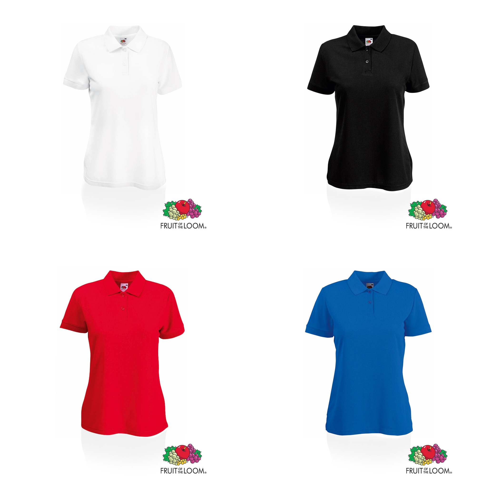 Frauen Polo-Shirt 65/ 35 BLAU